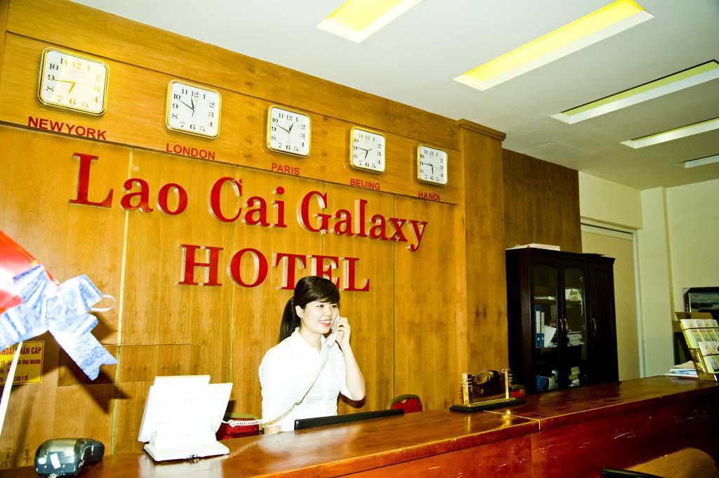 Lao Cai Galaxy Hotel Buitenkant foto