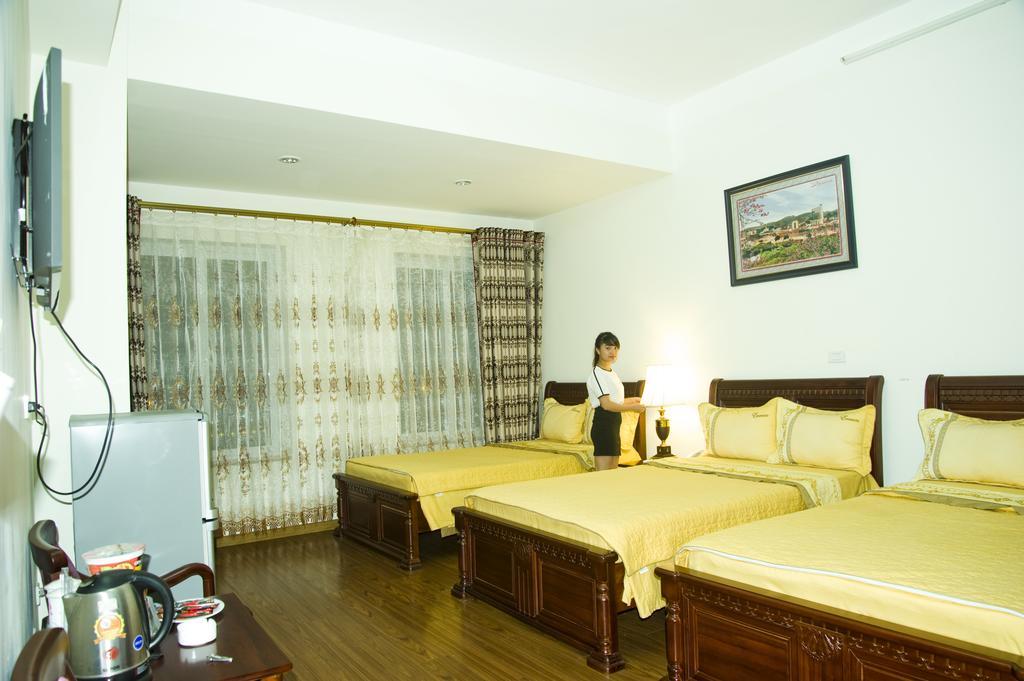 Lao Cai Galaxy Hotel Buitenkant foto